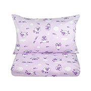 Дитячий комплект Ягнята бязь Home Line бузковий 159141