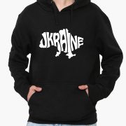 Худі чоловічий Україна MobiPrint 9225-3791 чорний