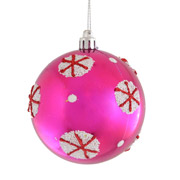 Іграшка новорічна Куля 8 см Парадіз Yes! Fun 973098