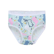 Труси для дівчинки 1105268зай рібана Татошка м'ятний з принтом