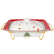 Мармит с крышкой 31х23х13 см Christmas Delight Lefard 985-210