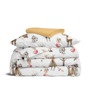 Дитяча постільна білизна в ліжечко FAIRY FOREST Cosas бежевий