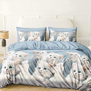 Наволочка Kittens SoundSleep бязь блакитна