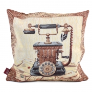 Декоративна гобеленова наволочка Villa Grazia Premium Телефон 45х45 см CojinPhone-4545