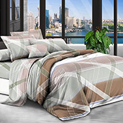 Постільна білизна Лінії беж 600762 полікоттон Selena