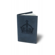 Обкладинка для паспорта BermuD Королева М01 B 01-18S-01-12 синя