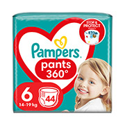 Підгузки-трусики Pampers Pants Giant розмір 6, 15+ кг, 44 шт