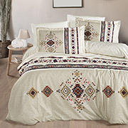 Постільна білизна Derek Cream VIP сатин 3D First choice