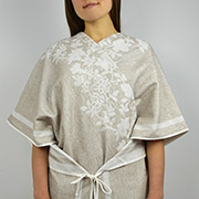 Пончо махровий Home Line бежеве 144540