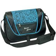 Сумка через плече 9 л Black-Blue 7156 Semi Line DAS303090