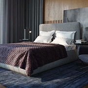 Покривало Ромб прямий Velour ТЕП бордо