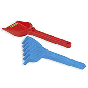 Лопатка з граблями велика Wader 71120