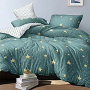 Постільна білизна Зоряний горошок сатин Selena 300461