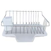 Сушка настільна з тримачем приладів 413х368х200 мм Lemax LF-923 хром