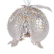 Ялинкова прикраса Гранат 10.5см Lefard 66-057