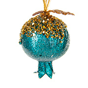 Елочное украшение Гранат 10х8см Lefard 66-175