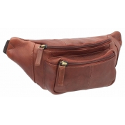 Шкіряна чоловіча сумка на пояс Visconti 720 brown