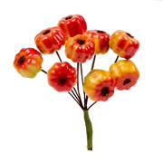 Тыква декоративная 1.5 см 9 шт в пучке глянец YES! Fun 974384