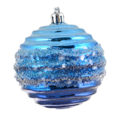 Новорічний Куля Морська таємниця світло-блакитний 972858
