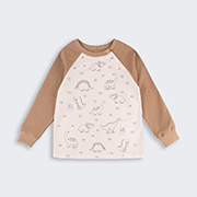 Лонгслів для хлопчика ФТ40 супрем Бембі 2G0-молочний-бежевий