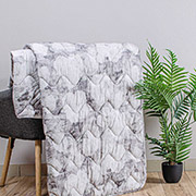 Ковдра вовняна всесезонна Home Line білі троянди