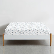 Простирадло на гумці Blue Stars ранфорс Cosas висота 30 см