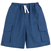 Шорти для хлопчика ШР854 котон фактурний Бембі 800-синій