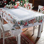 Скатертина гобеленова новорічна Bernard Lefard