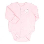 Боді для дівчинки БД202 інтерлок Bembi 90D-світло-рожевий - Фото №2