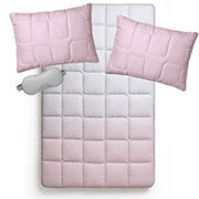 Набір антиалергенний у пакеті WomenTime Ideia 8-36152 ковдра, 2 подушки, маска для сну