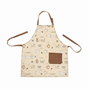 Фартух Кіт на кухні Home Line 175302 пісочний