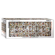 Пазл панорамний Сикстинська капела, 1000 елементів Eurographics 6010-0960