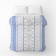 Підковдра бязь Home line мармур синій