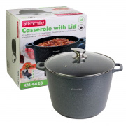 Каструля з кришкою Kamille 10.0л 4428