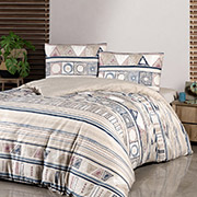 Постільна білизна Bohem Ekru ранфорс Homesko