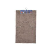 Набор ковриков для ванной комнаты 2 шт Kornel серый