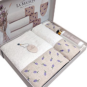 Набір Narin La Maison 3 рушники та парфум для білизни