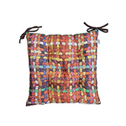 Подушка на стілець 505 Рогожка MixPrint Прованс