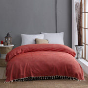 Плед бавовняний Summer Diva червоний