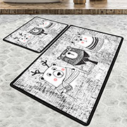 Набор ковриков для ванной комнаты Three bears Djt Chilai Home