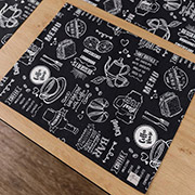 Серветка Breakfast black Прованс