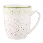 Чашка фарфоровая 360 мл Siena Ardesto AR2936SWG бело-зеленая