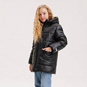 Куртка зимова для дівчинки КТ305 Бембі Y00-чорний