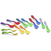 Набір дитячий вилка з ложкою Nuby 5256