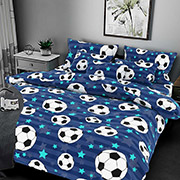 Підліткова постільна білизна Футбол 101185 бязь-люкс Selena