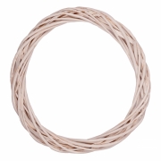 Венок ротанговый 25см YES! Fun 974266 белый