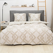 Постільна білизна 25356 ранфорс Вілюта простирадло на гумці