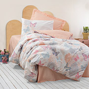 Підліткова постільна білизна Kimela Pembe ранфорс Cotton Box