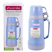 Термос Kamille 1000мл 2023 блакитний