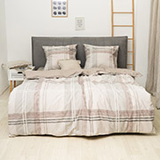 Постільна білизна 24321 ранфорс Вілюта простирадло на гумці